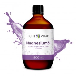 ECHT VITAL MAGNESIUMÖL - 1 Flasche mit 500 ml