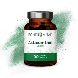 ECHT VITAL Astaxanthin vegan - 1 Glas mit 90 Kapseln