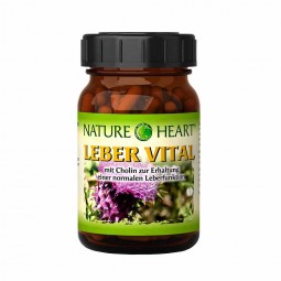 Nature Heart Leber Vital - 1 Glas mit 120 Kapseln