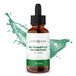 ECHT VITAL Bio Grapefruitkernextrakt - 1 Flasche mit 50 ml